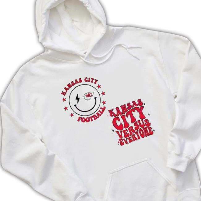 Original Football Kansas City Versus Everyone 2024 Hoodie