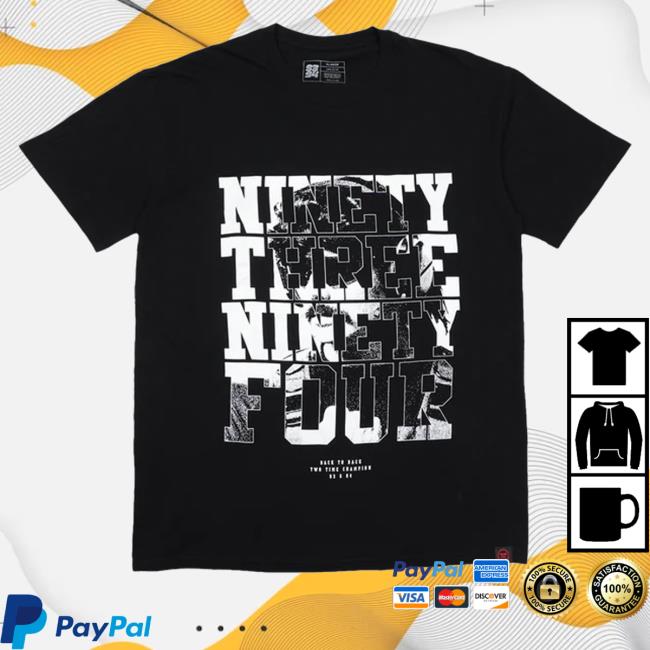 Official Championsclub Merch Ninety Three Ninety Four Shirt