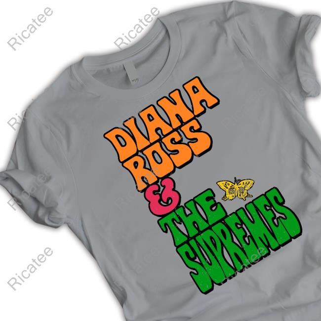 Claudia Wearing Diana Ross And The Supremes Stacked Butterfly Hoodie