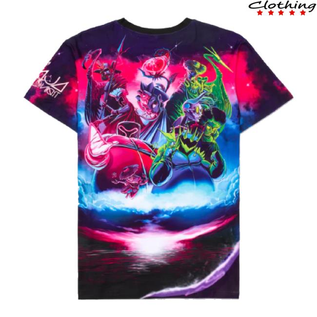 Original Ganja White Night Merch Store Hampton Coliseum Sublimated Shirt Ganja White Night Shop