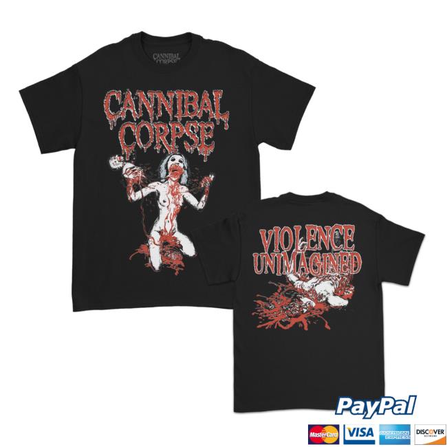 Trending Cannibal Corpse Merch Store Violence Unimagined Sketch Sweaters (Black) Cannibalcorpse Shop