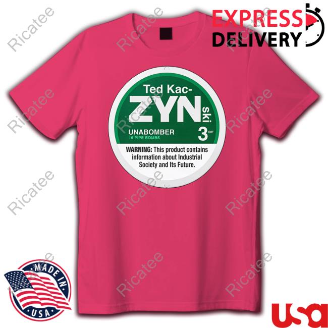 Thegoodshirts Merch Ted Kac-Zynski Shirt