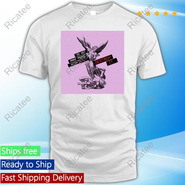 Perseus Medusa Do Not Make Peace With Evil Destroy It T Shirt