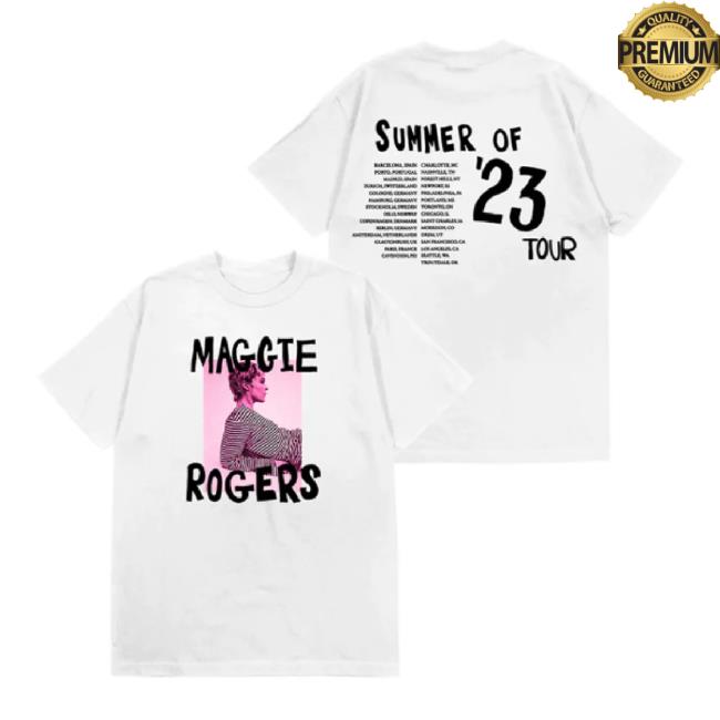 Official Maggie Rogers Store Merch Summer Of '23 Tour Hoodie Sweatshirt Maggierogers Shop