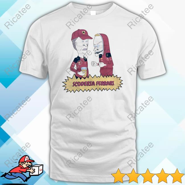 Enzo Ferrari Beavis & Butthead Scuderia Ferrari Sweatshirt