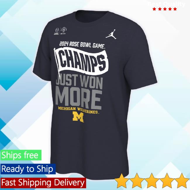 Official College Football Playoff Nike 2024 Rose Bowl Game Champion New Shirt