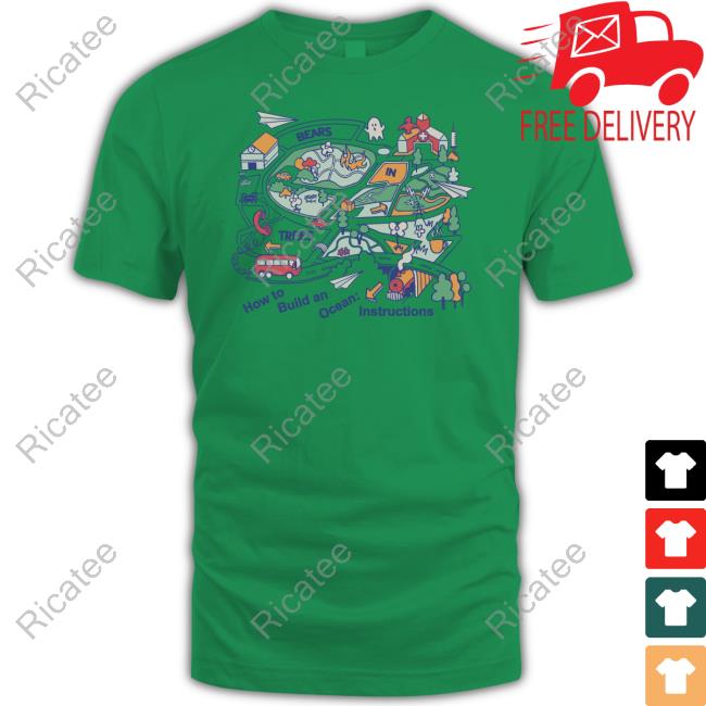 Bearsintrees Store How To Build An Ocean Instructions Album Art New Shirt