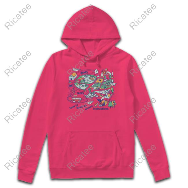 How To Build An Ocean Instructions Album Art Long Sleeve T Shirt