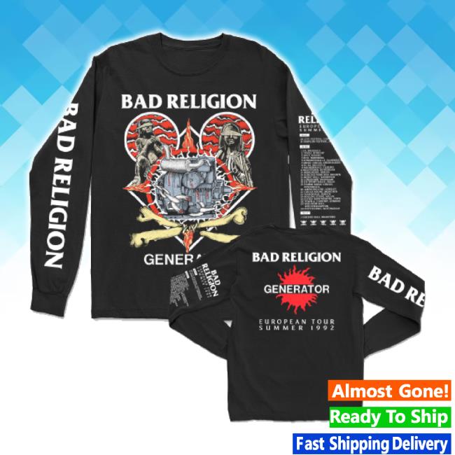Original Bad Religion Merch Store Generator Blindfolded Unisex Sweatshirt (Black) Badreligion Shop