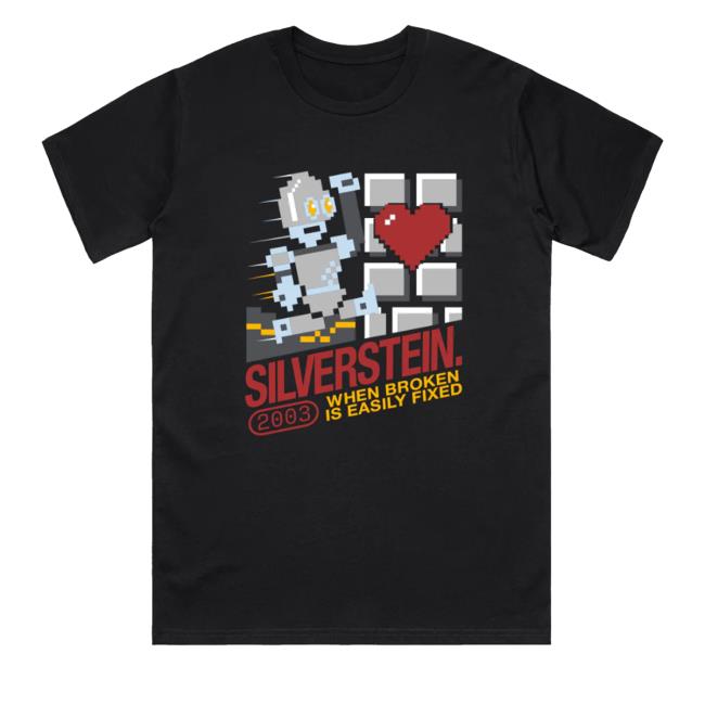 Official Silversteinmusic Merch Video Game Tee Shirt