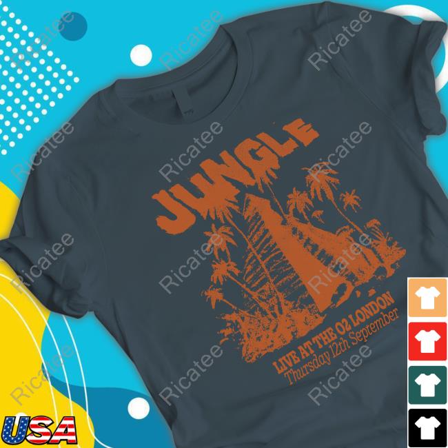 Top Jungle Live At The The 02 London Long Sleeve Shirt