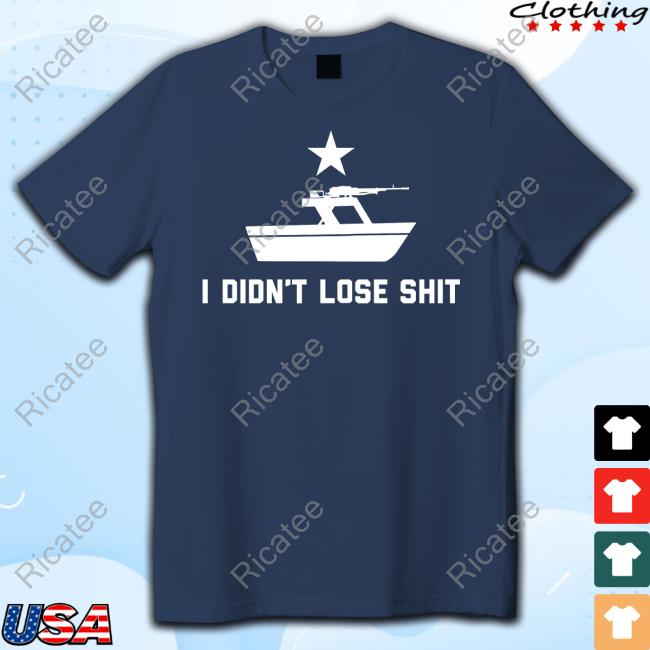 Just Keith I Didn't Lose Shit Battleship Hoodie