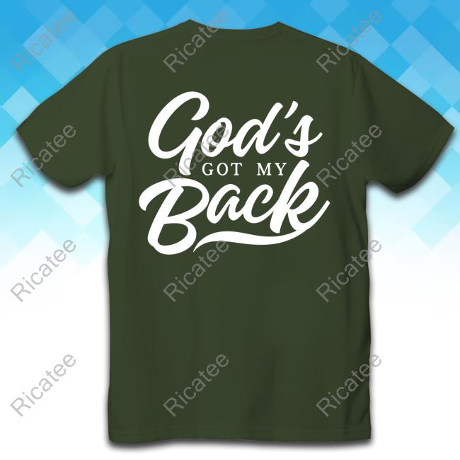Tyson James Music Merch God's Got My Back Long Sleeve Tyson James Music Merch God's Got My Back Long Sleeve