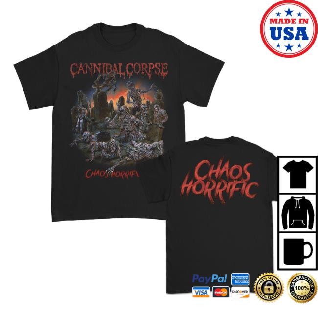 Trending Cannibal Corpse Merch Store Chaos Horrific Alternate Shirts (Black) Cannibalcorpse Shop