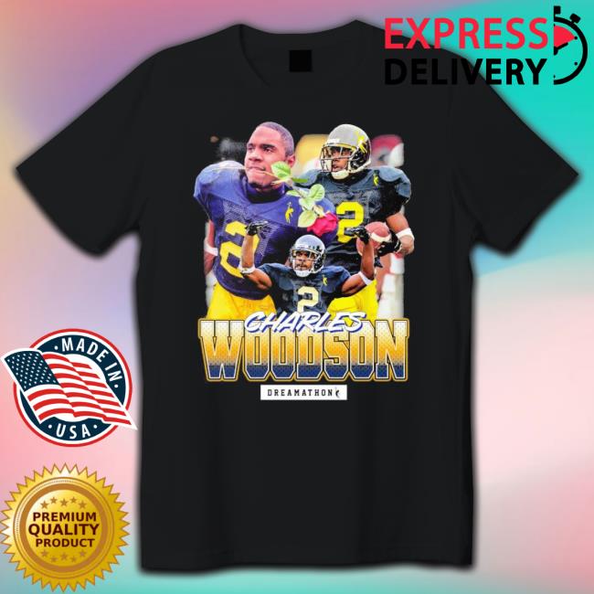 Trending Michigan Wolverines Charles Woodson Dreamathon Long Sleeve Tee Trending Michigan Wolverines Charles Woodson Dreamathon Long Sleeve Tee