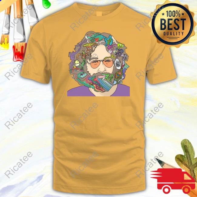 Exile Art Co. Clothing Store Jerry Style 1 Jerry Garcia Hooded Sweatshirt