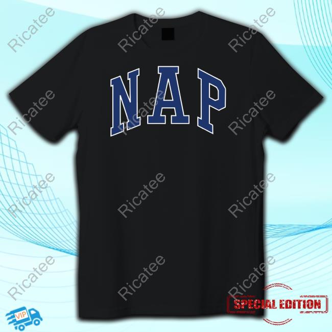 Oldjewishmen Nap Letter Long Sleeve T Shirt