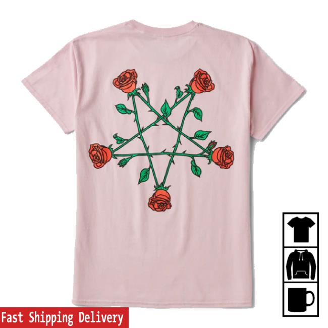 Original Xplr Merch Store Pentagram Roses Sweatshirt Xplr Apparel Clothing Shop