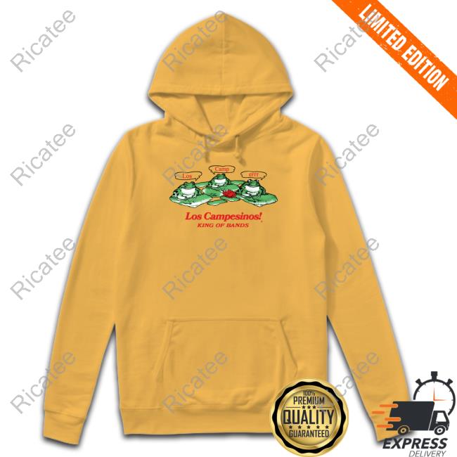 Los-Camp-Errr Los Campesinos King Of Bands Hooded Sweatshirt