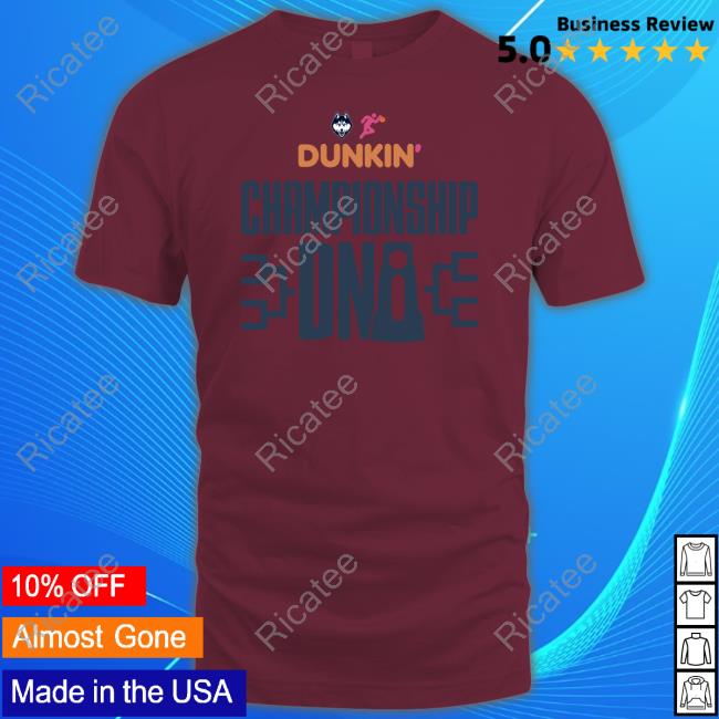 Uconn Men's Basketball X Dunkin' Championship Dna T Shirt