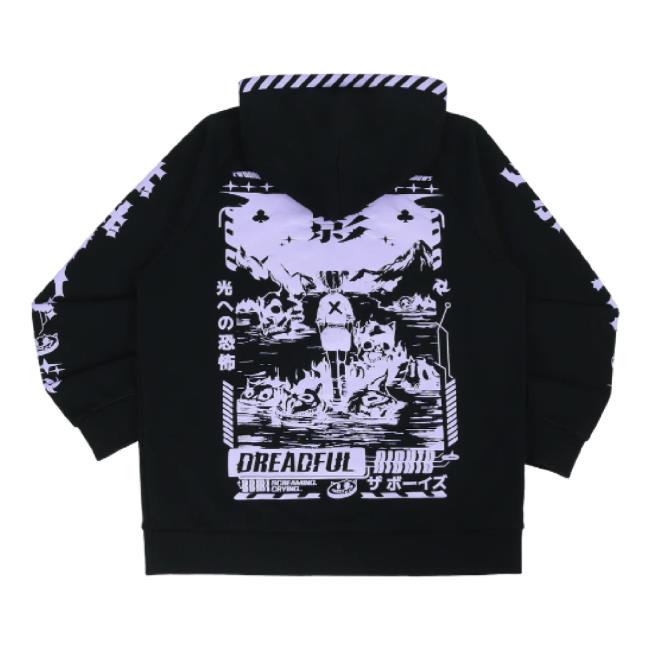 Original The Boys Merch Store Dreadful Nights Unisex Sweatshirt (Black) Theboys Shop