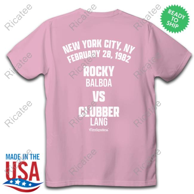 Contendersclothing Store Rocky There Is No Tomorrow Tank Top