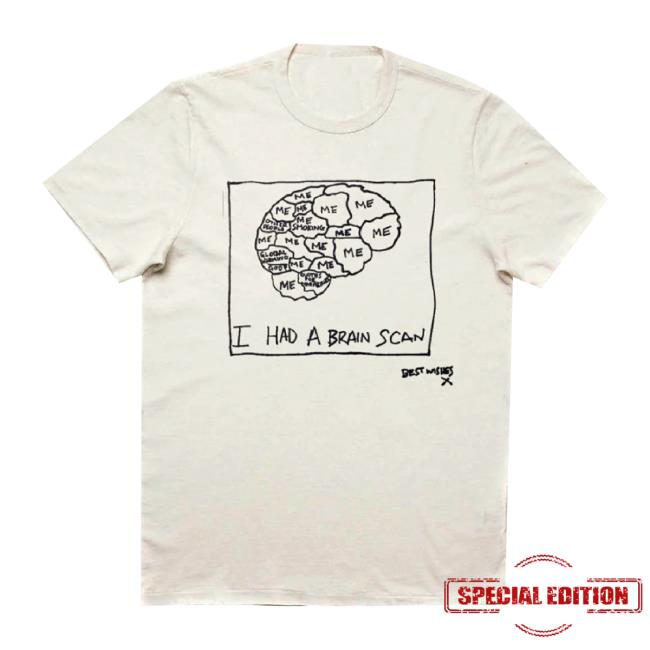 Trending The 1975 Merch Store Brain Scan Shirt The1975 Shop