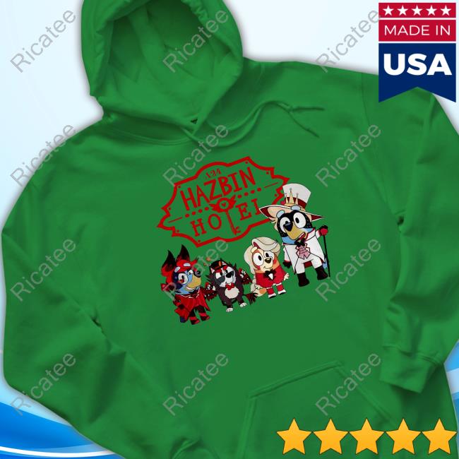 Marquis Studio Bluey X Hazbin Hotel New Shirt