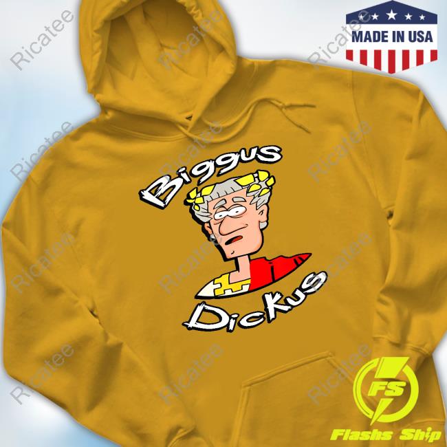 Ellie Wearing Brian Life Of Biggus Dickus T Shirt