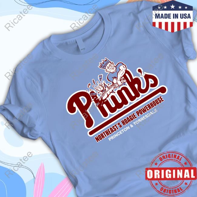 Phink's Northeast's Hoagie Powerhouse Princeton & Torresdale Shirts Phillip X Finkshoagies