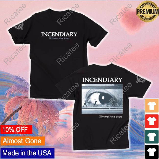 Trending Closed Casket Activities Merch Store Incendiary - Thousand Mile Stare Hoodie Sweatshirt Closedcasketactivities Shop