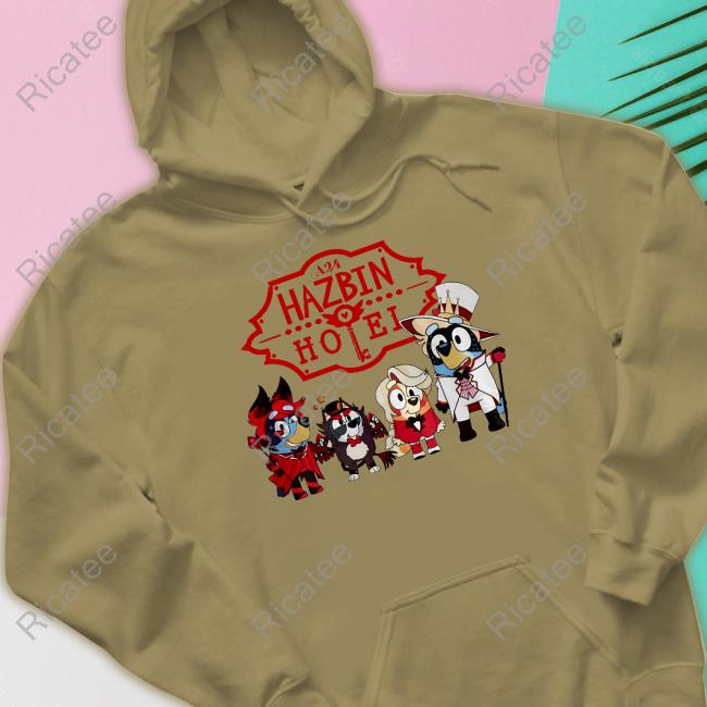 Bluey X Hazbin Hotel T Shirt