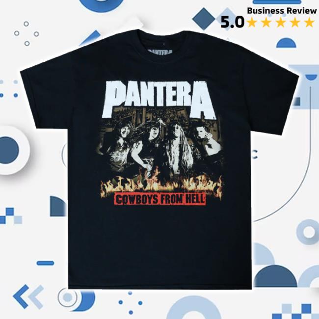 Trending Pantera Store Merch Cowboys From Hell Classic Shirt Panterastore Shop