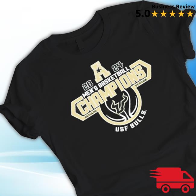 Trending South Florida Bulls 2024 Aac Men’S Basketball Regular Season Champions Shirt