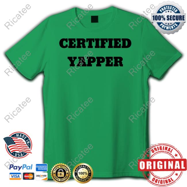 Certified Yapper Sweatshirt