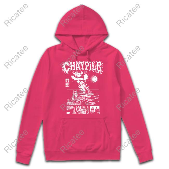Official Chatpile Merch Blood Lake Hooded Sweatshirt