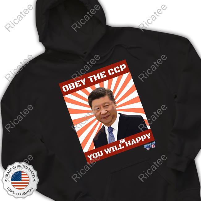 Brendan Kavanagh Wearing Xi Jinping Obey The Ccp You Will Be Happy T Shirt Brendan Kavanagh Wearing Xi Jinping Obey The Ccp You Will Be Happy New Shirt