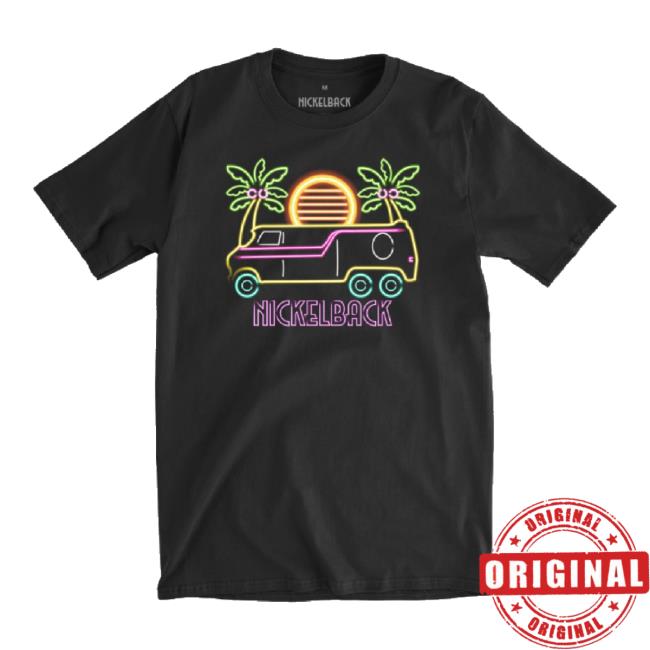 Trending Nickelback Shop Neon Beach Black Sweaters Nickelback Store