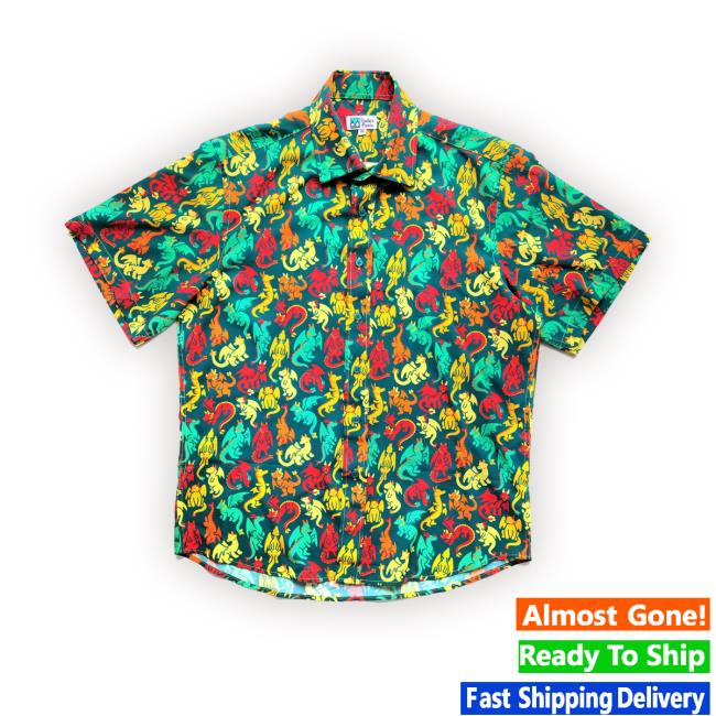 Dragons Unisex Button Up Shirts