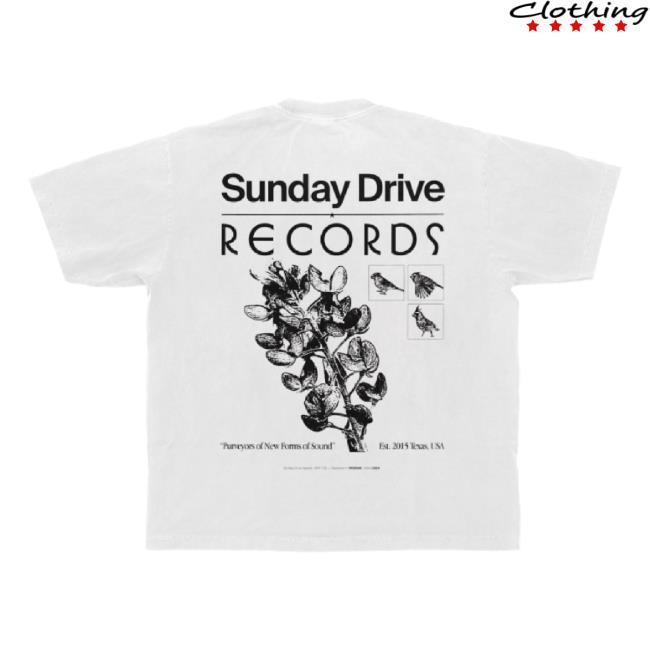 Original Sdr "Loveletters" Hoodie Sweatshirt Sunday Drive Records Shop