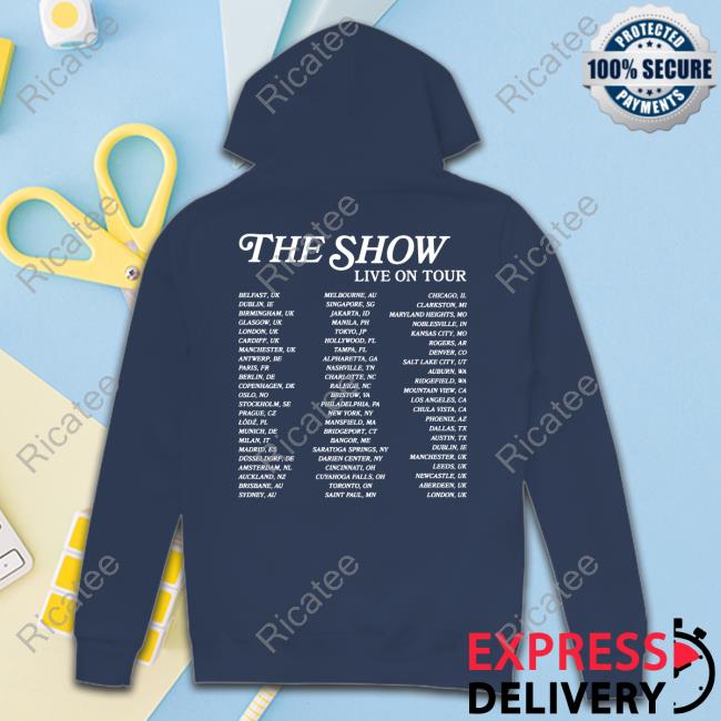 Niall Horan On A Night Like Tonight The Show 2024 Shirts