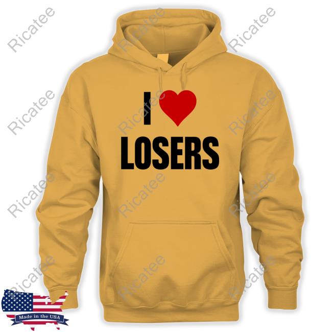 Linabob I Love Losers T Shirt