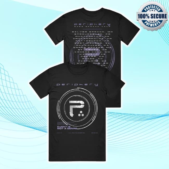 Original Djent Tour Hoodie (Black) Periphery Shop Original Djent Tour Hoodie (Black) Periphery Shop