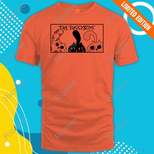 Ezra Michel The Pussyboys Gatitos Long Sleeved T-Shirt