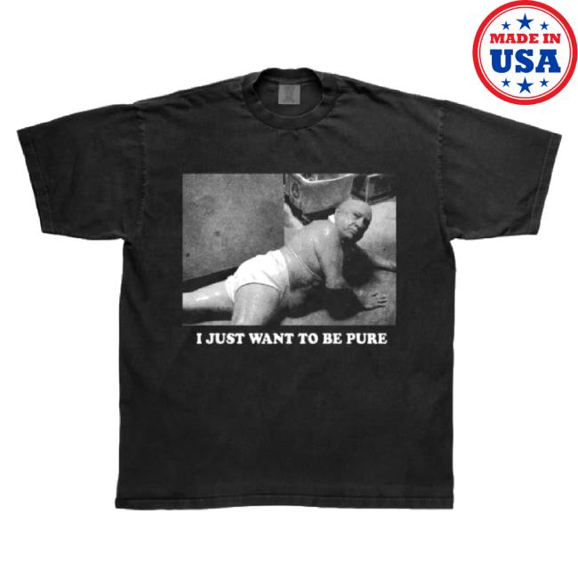 Original Paradiseofflowers I Just Want To Be Pure Hoodie Paradiseof Flowers Shop