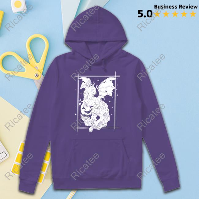 Easygoinggoth Dark Spooky Cat Hoodie