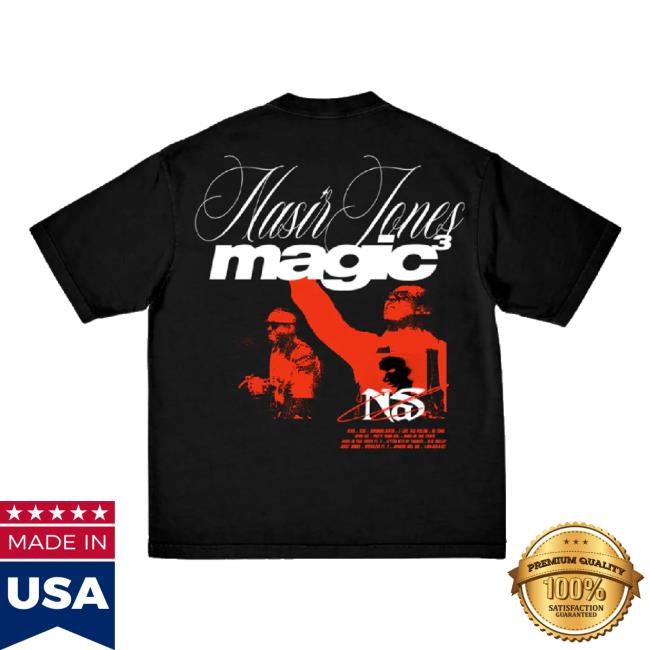 Original Magic 3 T-Shirt Iii Nasir Jones Shop