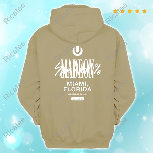 Madeon Store Madeon Miami Florida 2024 Hoodie