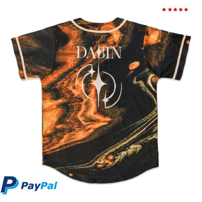 Official Dabin - Starbright Embroidered Jersey Sweaters Dabin Music Merch