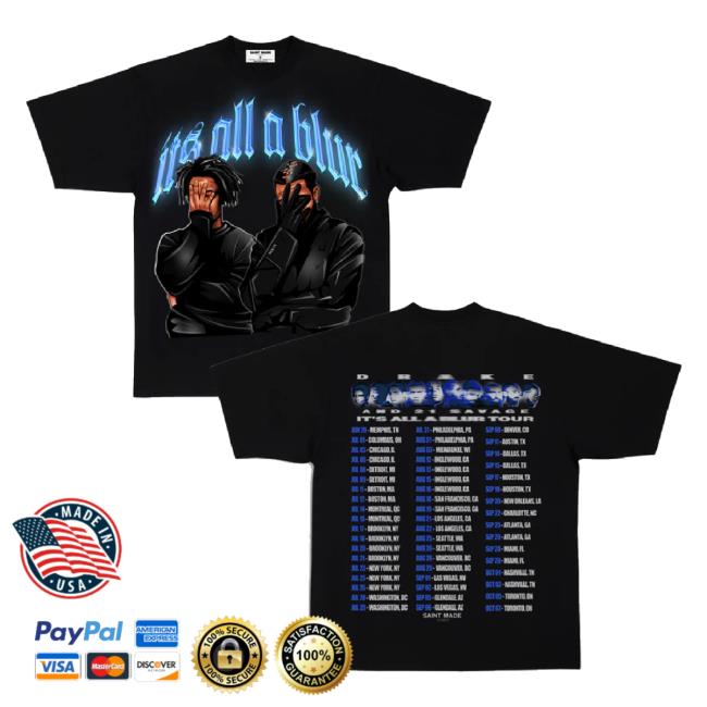 Original Saint Made Merch Store 'Its All A Blur' Sweaters Saintmade Shop Original Saint Made Merch Store 'Its All A Blur' Sweaters Saintmade Shop